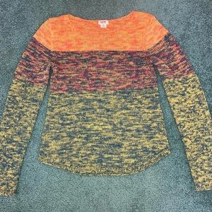 Mossimo multi colored knit sweater